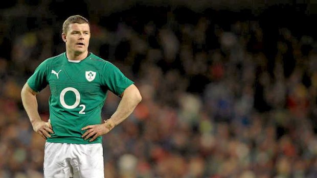 Grudge match: Ireland centre Brian O’Driscoll.