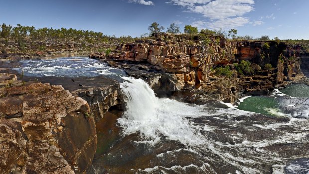 The spectacular Mitchell Falls are located on the remote Plateau, which will be protected under a new agreement.