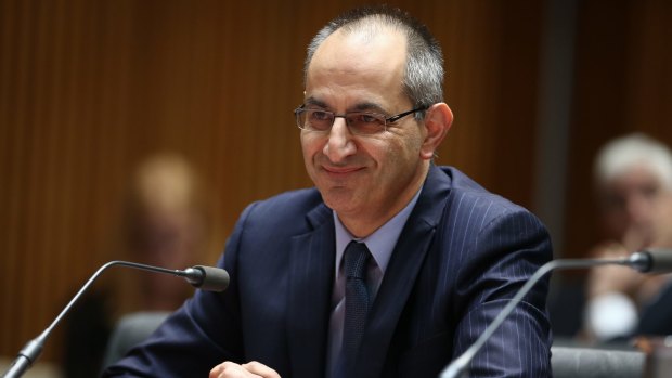 Michael Pezzullo, secretary of the Department of Immigration and Border Protection. 
