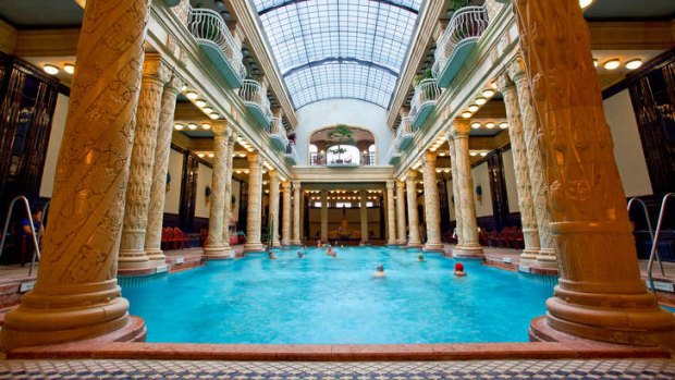 Gellert Baths in Budapest.