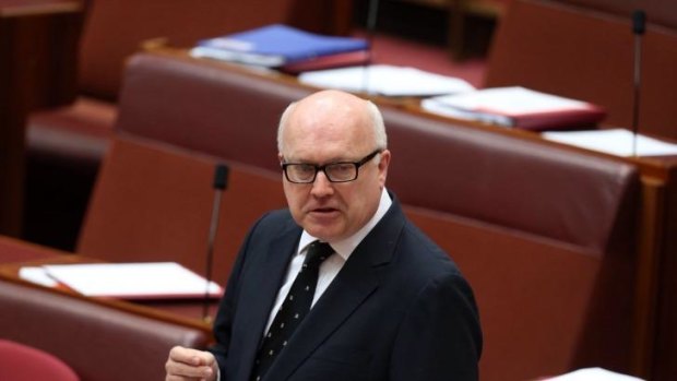 Attorney-General George Brandis praised the laws being passed.