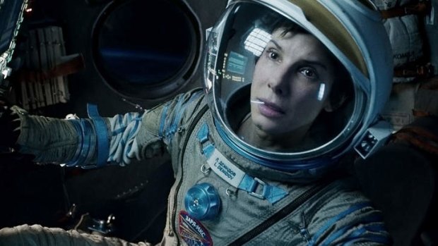 Sandra Bullock was nominated for her role in <i>Gravity</i>.