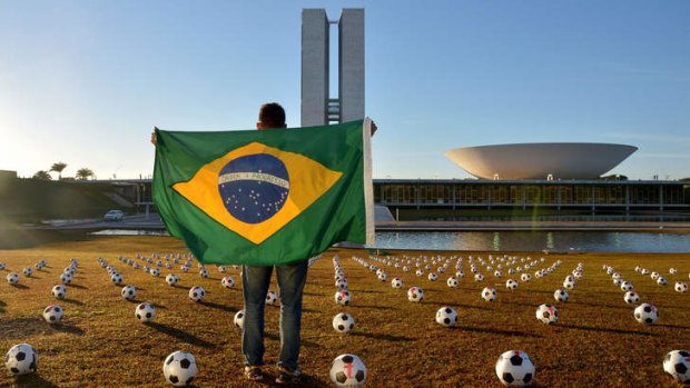 In high demand: Ten times the amount of tickets available for the FIFA World Cup have been requested.