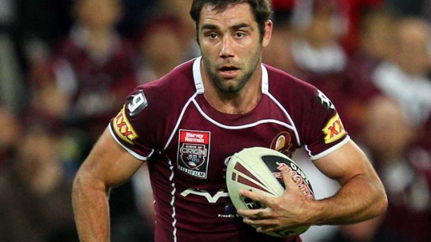 Concerned ... Cameron Smith raised the issue of burnout after backing up from Origin I to play for the Melbourne Storm on Sunday.