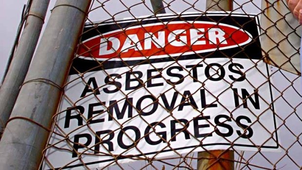 Proper disposal of asbestos is a costly business. 