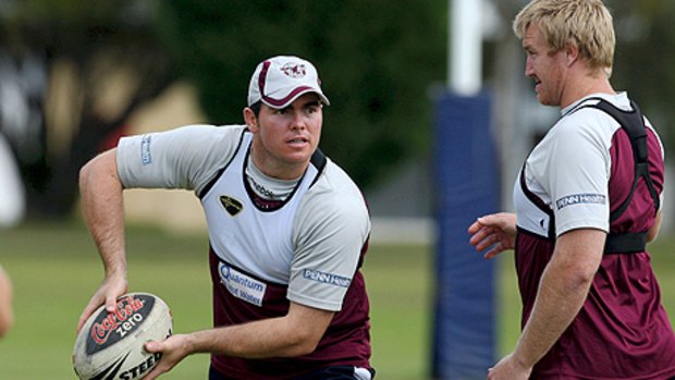 Steering role ... Jamie Lyon is the favorite to be named the Sea Eagles' captain.