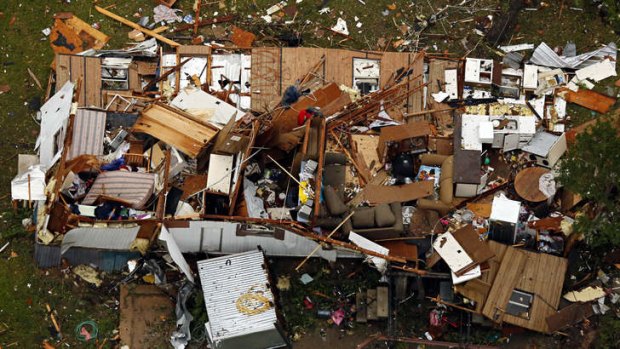 Ten tornadoes hit several small communities in Texas.