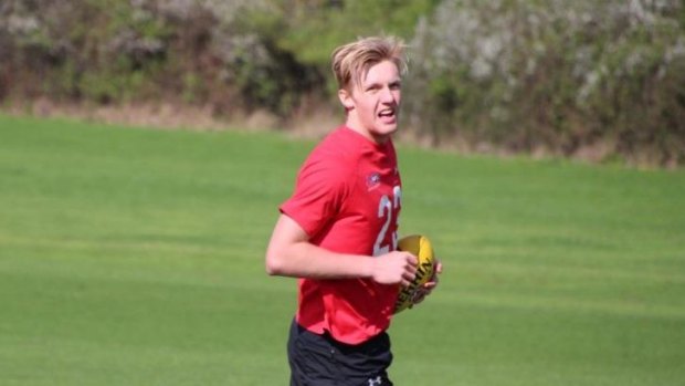 Hugh Goddard is determined to meet the challenges of the AFL environment.