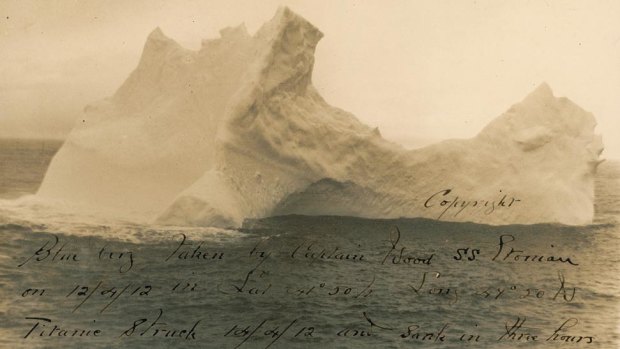 Could this iceberg be the one that caused the Titanic disaster?