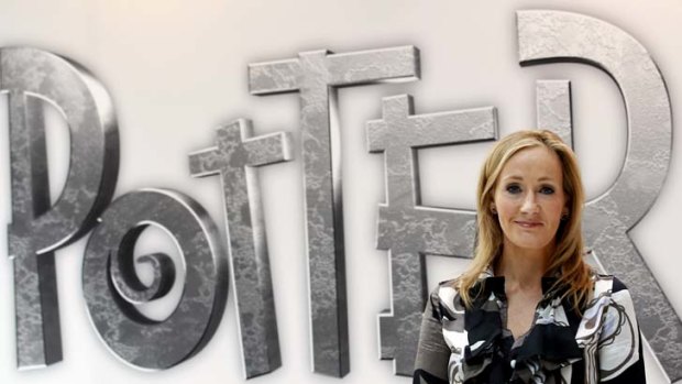 British author JK Rowling, creator of the Harry Potter series of books, poses during the launch of new online website Pottermore in London June 23, 2011.