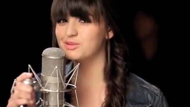 Rebecca Black in her new music video, My Moment.