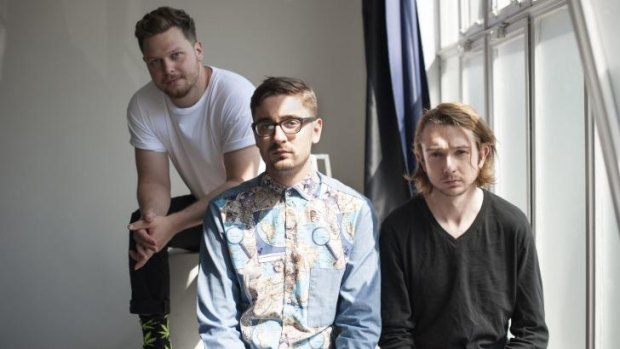 Alt-J: (from left) Joe Newman, Gus Unger-Hamilton and Thom Green.