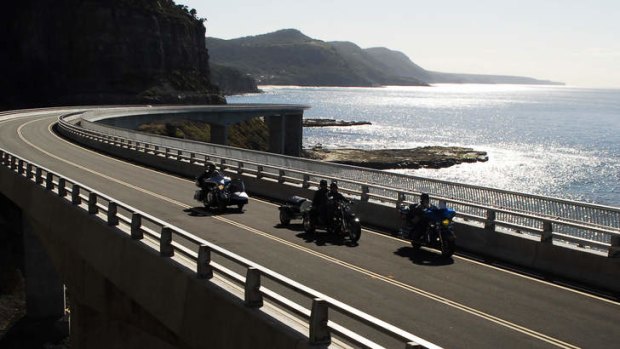 Wheel power: Cruise the coast on a Harley-Davidson.