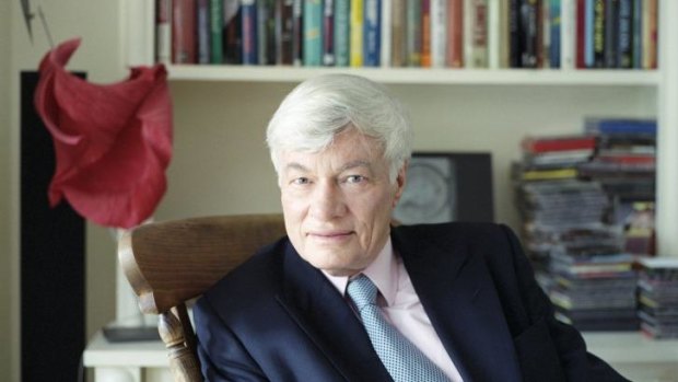 Geoffrey Robertson at home in London. 