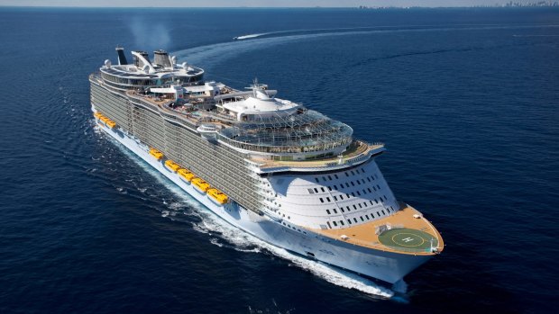 Perfectly formed: Oasis of the Seas.