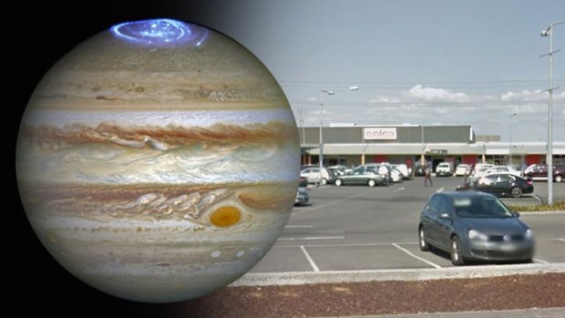 Jupiter is so large that all the other planets in the solar system could fit inside it. Earlier this year the Hubble Telescope observed auroras at the planet's north pole.