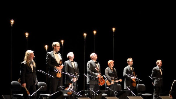 The Ukulele Orchestra of Great Britain.