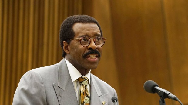 Courtney B. Vance plays Johnnie Cochran in The People v. O.J Simpson