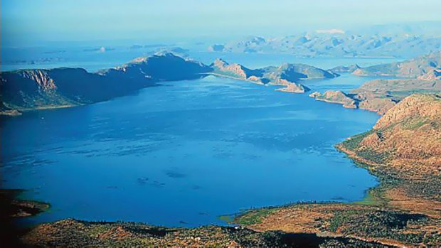 The Ord river dam.