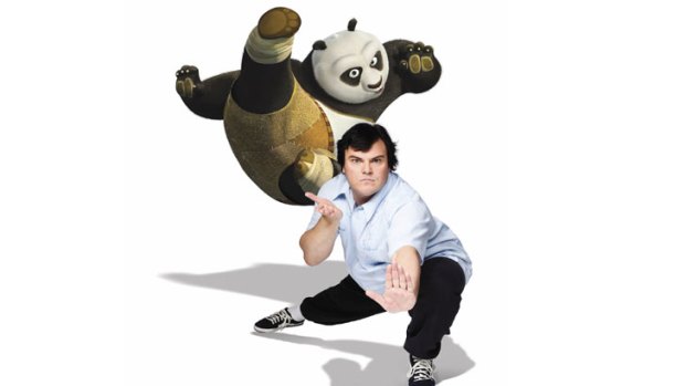 Jack Black returns as the voice of Po in <i>Kung Fu Panda 2</i>.