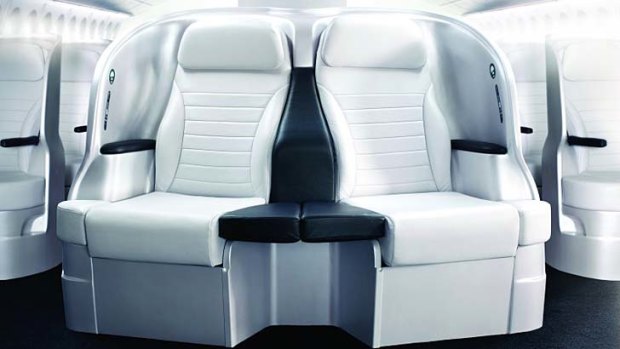 Air New Zealand's premium economy 'spaceseat'. Premium economy is a popular choice in the Australasian region.