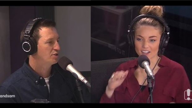 Rove McManus talking to Sam Frost about the crackdown on <i>Bachelor</i> contracts.