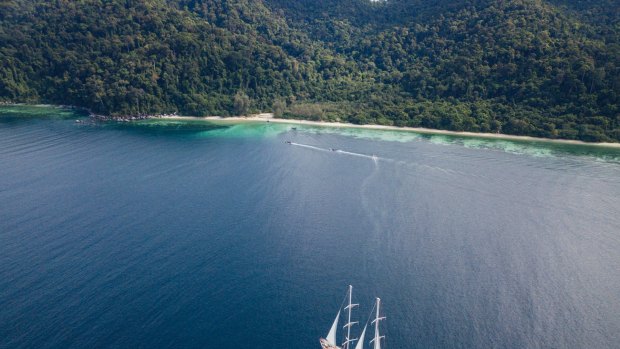 Peregrine Adventures offers a trip around Thailand and Malaysia on what is essentially a sailing yacht, with a flexible itinerary to remote locations at a languid pace. 
