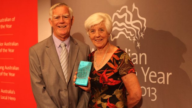 Barry & Lorraine Young, WA Senior Australians of the Year 2013