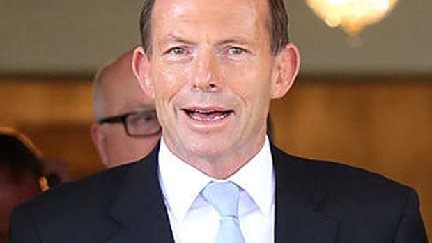 Tony Abbott: taking over universities.