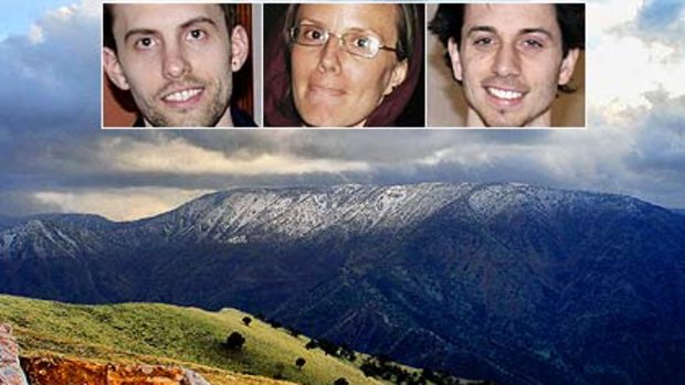 Kurdistan ... the safe part of Iraq popular with walkers, like, inset, the trio who strayed into Iran and were arrested: Sarah Shourd, Shane Bauer  and Joshua Fattal.