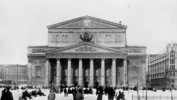 The Bolshoi Theatre in 1910.