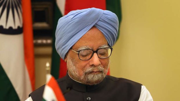 Indian Prime Minister Manmohan Singh is being accused of going soft on China months before a general election.