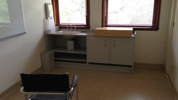 A Milton office that reportedly housed 26 asylum seekers.