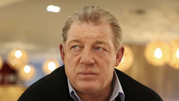 Off the hook ... Phil Gould's pokies remarks during a Nine Network National Rugby League broadcast last year were overlooked by ACMA.