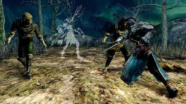 Certain death: A screenshot of Dark Souls II.