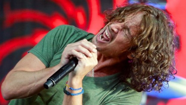 Soundgarden's Chris Cornell: the screech comes as easily as ever. 