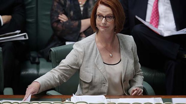 Julia Gillard: claims the IT industry is rorting the system.