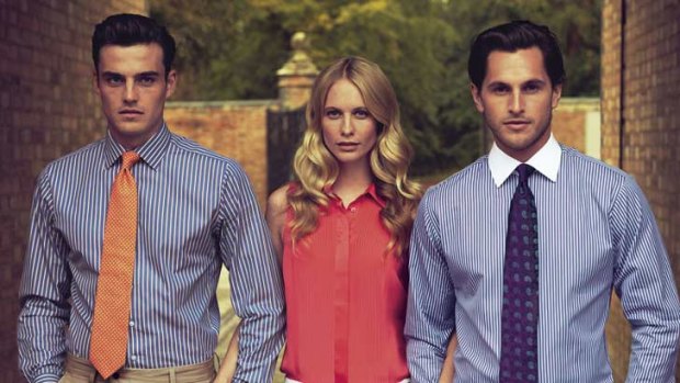 Pink has developed a global reputation for high-quality shirts and ties.