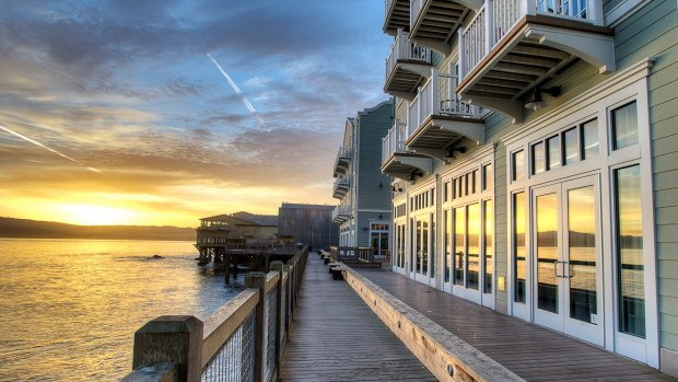 Harbourside views at Intercontinental Monterey.