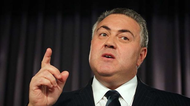 Shadow Treasurer Joe Hockey.