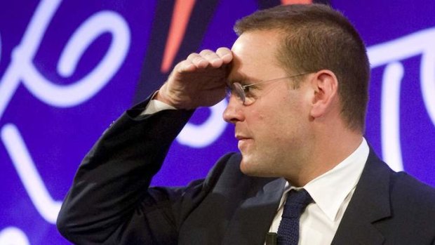 James Murdoch: The impending split is part of News Corp's goal to 'simplify its operating model'.
