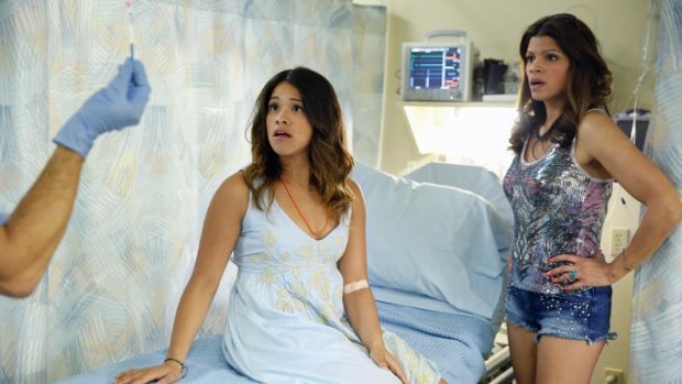 Gina Rodriguez in <i>Jane The Virgin</i>.