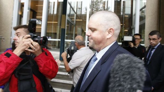 Nathan Tinkler leaves the New South Wales Supreme Court on Friday.