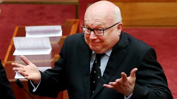 George Brandis: it seems fitting that the offensive against the Racial Discrimination Act is spearheaded by the man who once insisted "people do have a right to be bigots, you know". 