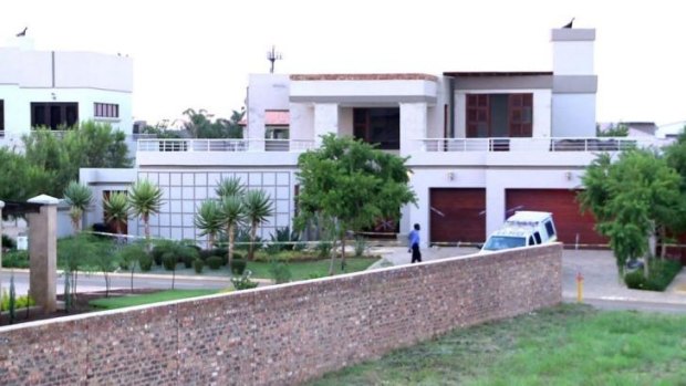 Sold: the house where Oscar Pistorius shot dead Reeva Steenkamp.