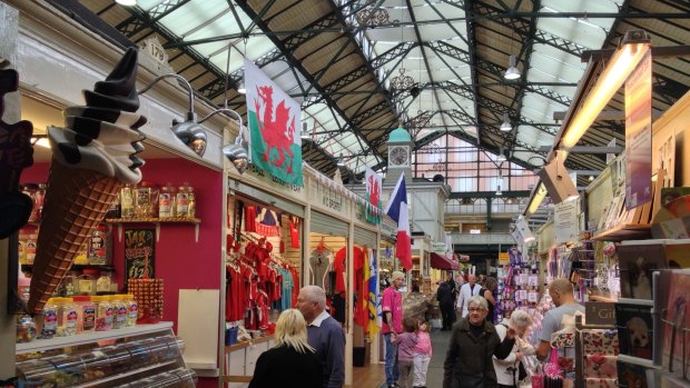 Choices, choices: There's pretty much something for everyone in Cardiff's shopping arcades.