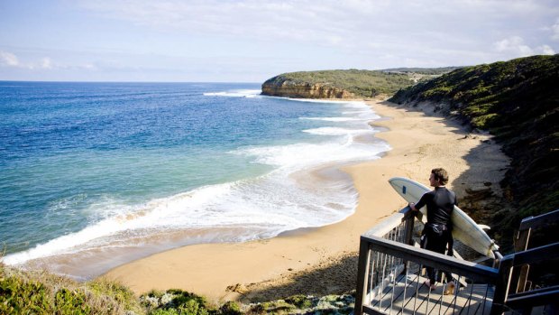 Bells Beach in Torquay, VIC.