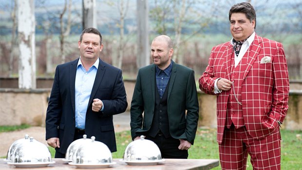 Deja vu: Once again the <i>MasterChef</i> judges hit the great outdoors, with more mystery ingredients.