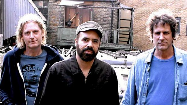 Wanderlust: (Left to right) Swervedriver's Graham Bonnar, Adam Franklin and Jimmy Hartridge are ready to rise again.