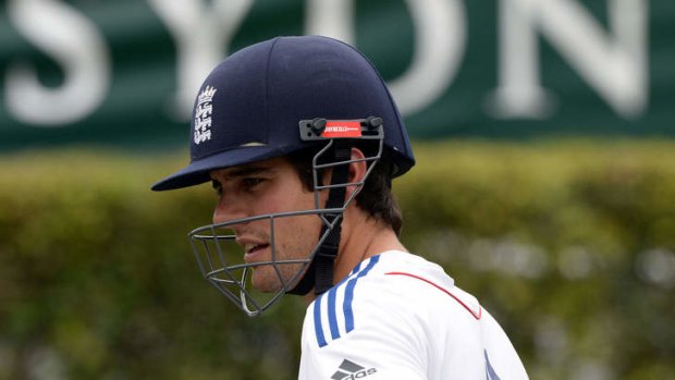 Standing firm: England captain Alastair Cook - true to himself.